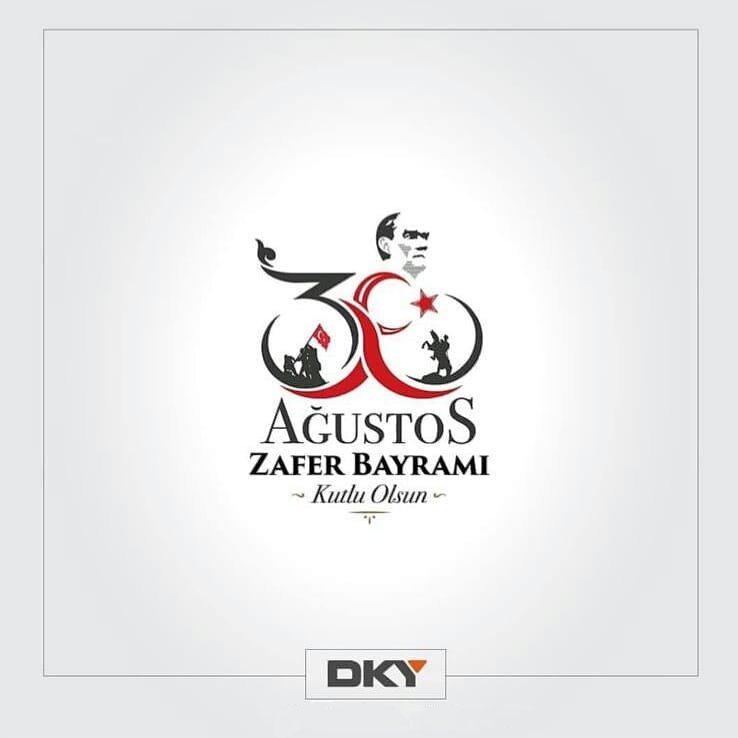 DKYinsaat's tweet photo. 30 Ağustos Zafer Bayramı kutlu olsun! 

#30AgustosZaferBayrami #dky https://t.co/RuaHDAkdpQ