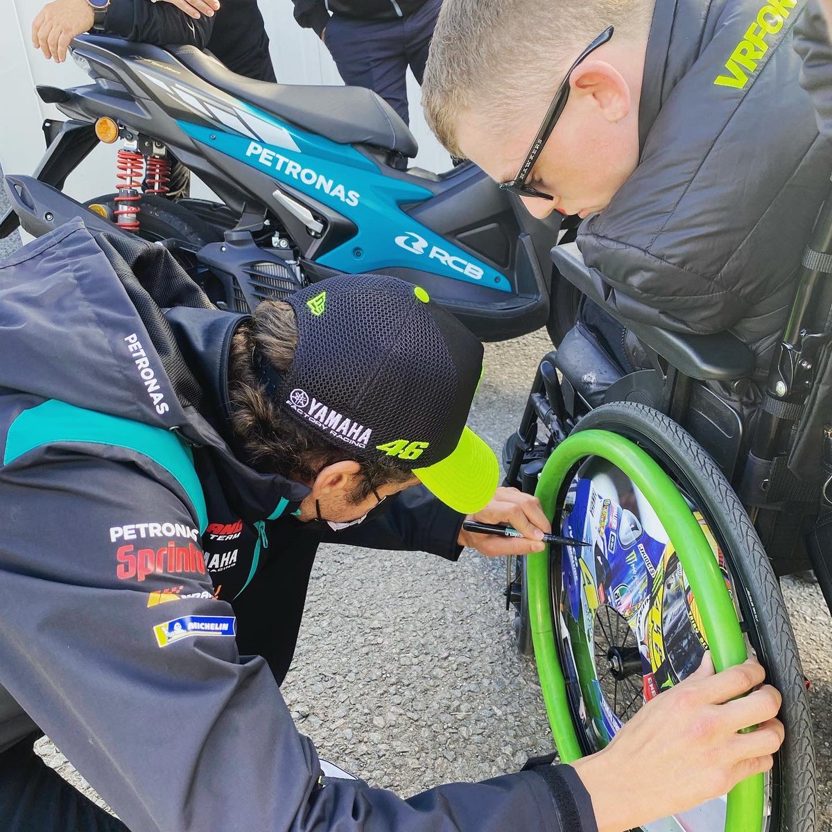 was great to say farewell to vale, my hero always 💙