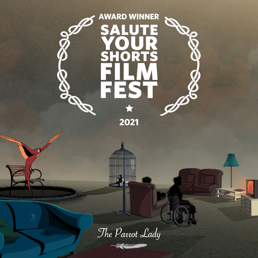 Exciting news from Salute your shorts, a wonderful festival that takes places in Los Angeles, where our film 'The Parrot Lady' received the 2nd place (Runner Up) Award in the Animation category. Special thanks to the programmers and the jury committee #Cyprus #animationstudio