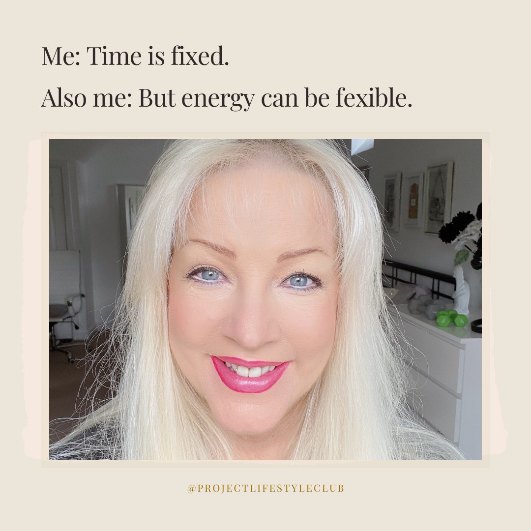 dianecossie's tweet photo. Time is fixed. we all get the same 24 hours in a day but energy can be flexed. I figure the more you do to keep your energy levels high by staying focused on your goals, the more you will achieve in your average day. #Femaleentrepreneur #WomeninBusiness #buildyourbusiness https://t.co/2yMAVKsNVo