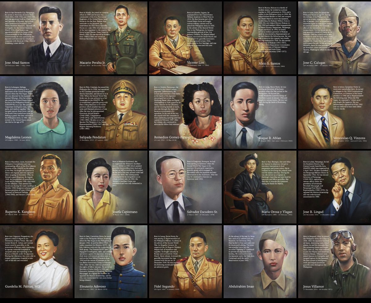 euasepta's tweet photo. These portraits by Adan Pesito and Derrick Macutay are displayed today at the Libingan ng mga Bayani.

#NationalHeroesDay
#Bayani2021
#Pinaglabanan125 #Plaridel171
#PH500 #VictoryAndHumanity
#MakeItHistoric https://t.co/cw7SsVyM9n