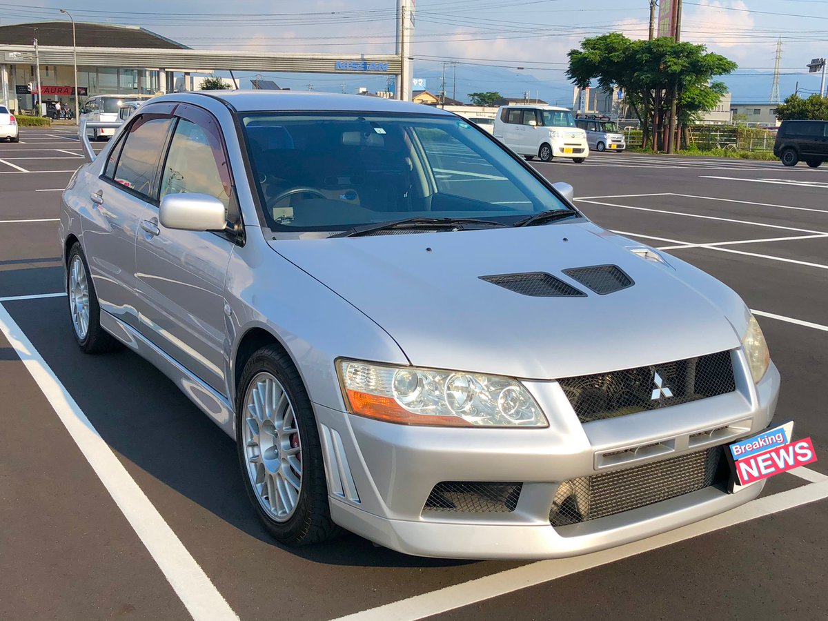 ninja250_evo7's tweet image. ランエボVII納車しました🎊
小学時代から好きだったクルマをやっと所有できた😎