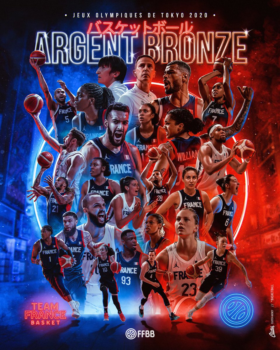 Équipes de France de Basket tweet media