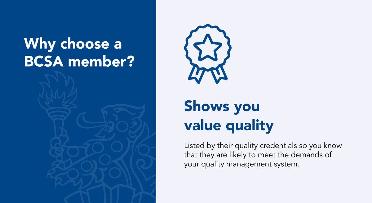Choosing a BCSA member guarantees you receive quality work. Our members are all listed by their quality credentials and are likely to meet the demands of your quality management system #bcsamember #steelcontractor

steelconstruction.org/member-directo…