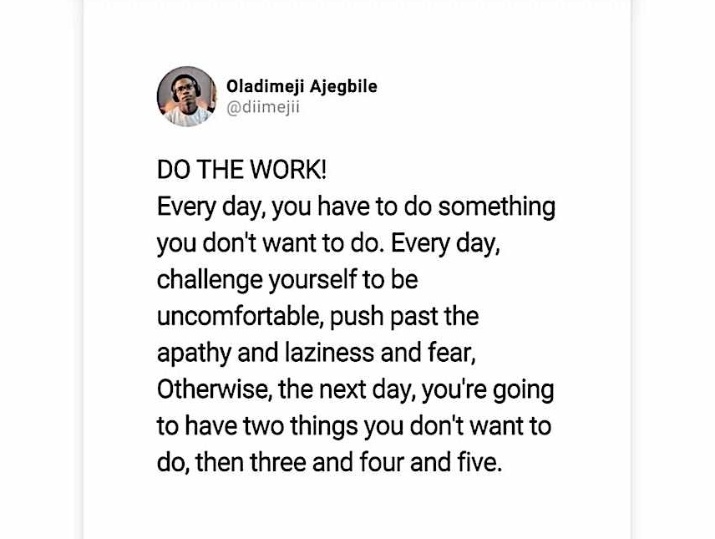 Present_Lab's tweet photo. Do The Work!!!

#mondaythoughts https://t.co/bBGffYnGnq