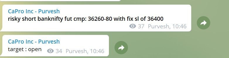 TA_Purvesh's tweet photo. One long trades got at a day low.
2 short trades got entry at day high. (in this market!)
aur jeene ko kya chahiye?
#Unbiased #Trading
#PaidChannel
#Bhartiairtel
#infy
#bankniftyfuture https://t.co/7s0ttUMdy0
