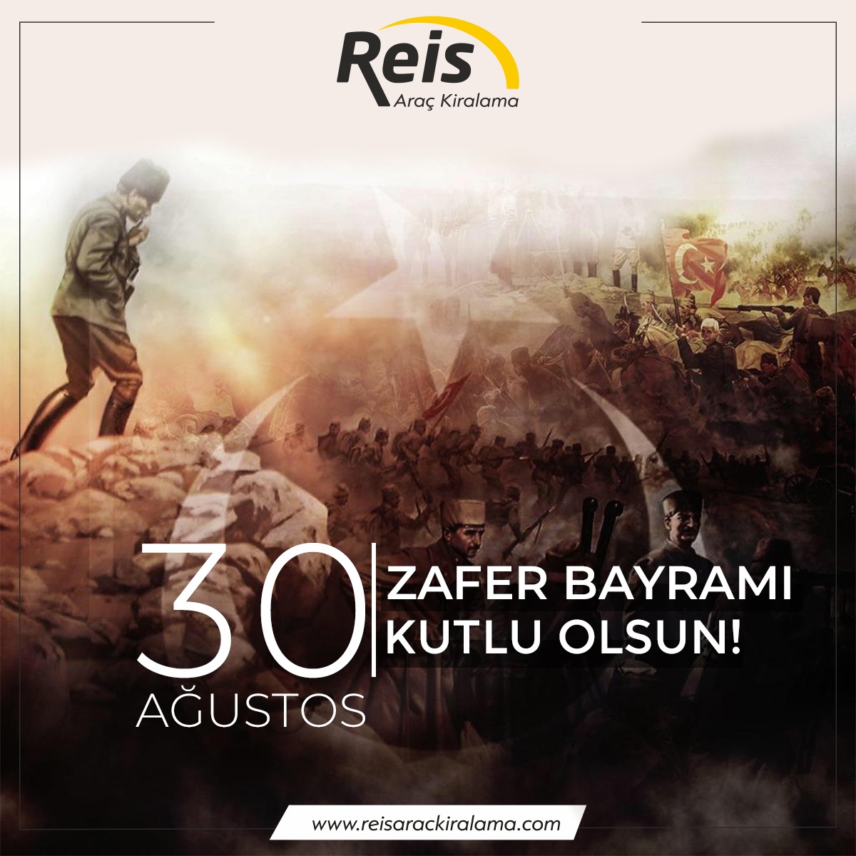 Gazi Mustafa Kemal Atatürk ve silah arkadaşları olmak üzere tüm kahramanlarımızı saygı, rahmet ve minnetle anıyoruz. #30Ağustos Zafer Bayramımız Kutlu Olsun!