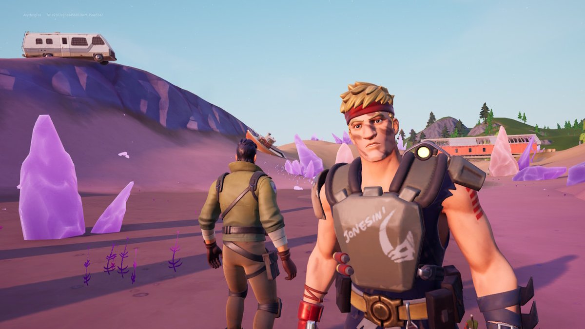 AnythingRedFox's tweet photo. Screenshots from back when I did the event in #Fortnite #Chapter2Season6! I stared at #AgentJones and took a photo of him close-up.
#ZeroCrisisFinale #FortniteChapter2Season6 https://t.co/gDGd0ys8nx