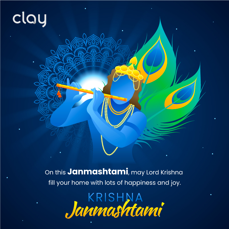 ClayTelecom's tweet image. 🤩 On this Janmashtami, may Lord Krishna fill your home with lots of happiness and joy.. 🤩🤩Happy Krishna Janmashtami!

#janmashtami #lordkrishna #krishnajanmashtami #iskcon #happyjanmashtami #vrindavan #radhakrishna #shrikrishna #hindu #india #peace #enjoy #wishes #ClayTelecom