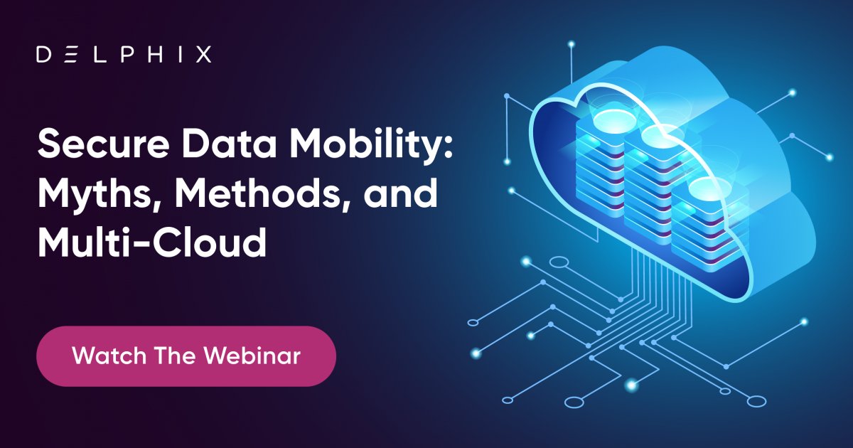 sandhatatech's tweet image. Secure Data Mobility: Myths, Methods, and Multi-cloud

&quot;Do you need to stand up more test environments in the cloud, quickly and reliably? Find out how fully secured data can be created in the cloud with PopUp Mainframe #PopUpMainframe &quot;

buff.ly/3bpfhG2