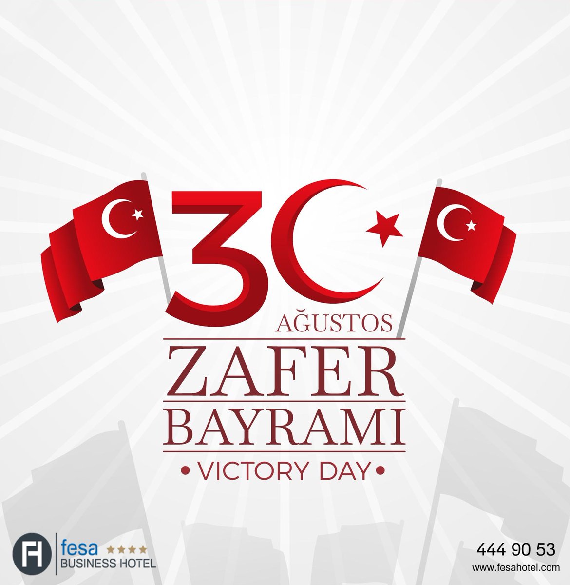 30 Ağustos Zafer Bayramımız kutlu olsun.