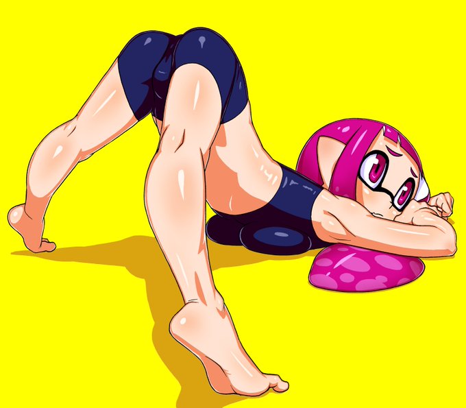 誘惑に弱いワタシ。例のポーズイカ。 