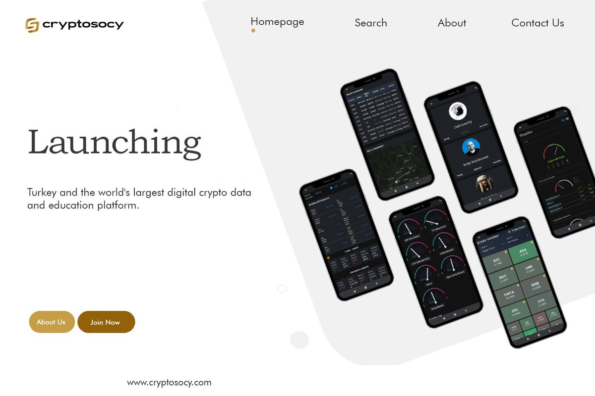 cryptosocy_en's tweet photo. Cryptosocy Launching!
Turkey's first and the world's largest digital crypto data and education platform is now here to meet all your trading needs at a single point.  You can create your membership at https://t.co/qVCBhTHeh2 now!
 #cryptosocy @cryptosocy https://t.co/FxOIrv8FeB
