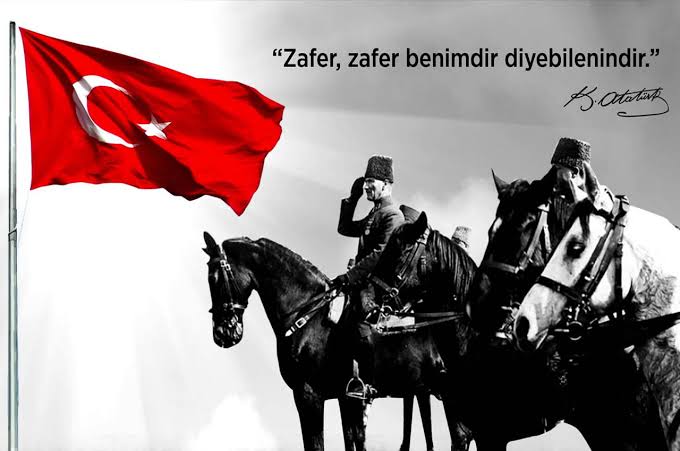 #30AgustosZaferBayramı 
Türk tarihi zaferlerle doludur. Ama 30 Ağustos 1922'de zaferle sonuçlanan Dumlupınar Savaşı, Türk ulusunun yeniden dirilişidir. Zafer Bayramımız Kutlu Olsun.