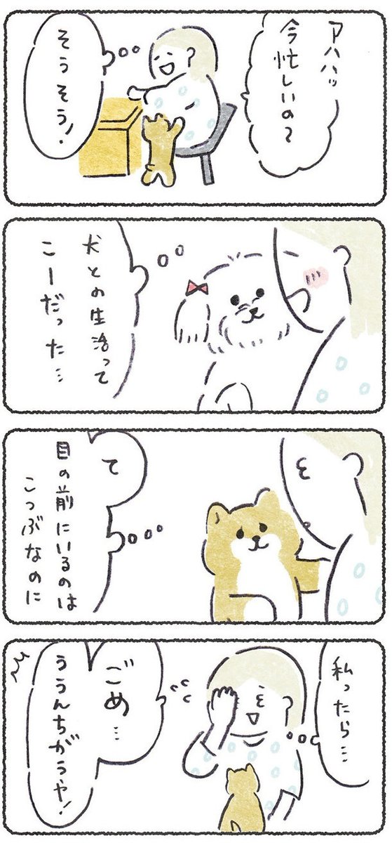 (2/2)

月よう日🌸
お犬のマンガです😄🌸

「豆しばこつぶ」は毎週月よう朝10時に
公開され、24時間
無料で読める漫画です

第153話★
https://t.co/uKhUCvi4aJ

このつづきはURLから↑🙏 