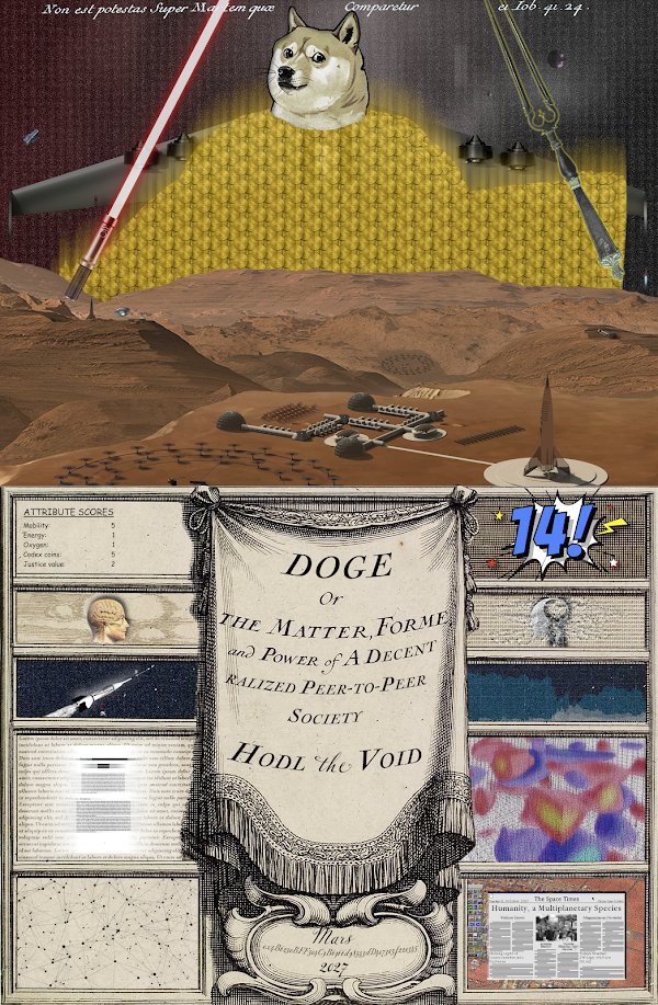 Special card!
Should rules travel to Mars? For real. 
opensea.io/assets/0x08715… via <a href="/opensea/">OpenSea</a> 

#occupymars #spacenfts #nftart #NFTs  <a href="/dogecoin/">Dogecoin</a> <a href="/TheMarsSociety/">The Mars Society</a>