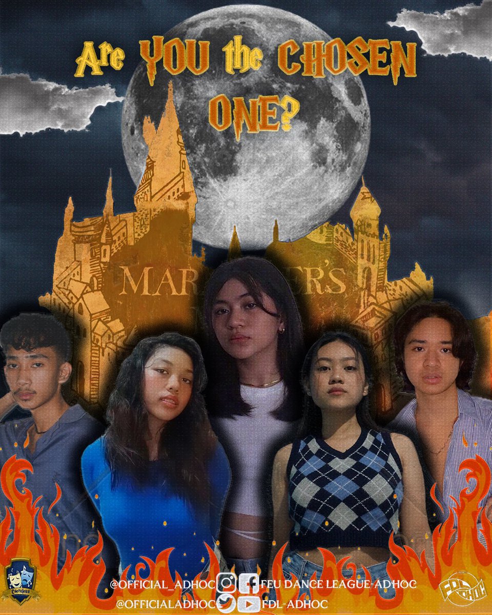 OfficialAdHoc's tweet photo. Are you the chosen one? 

Get ready to move and groove to the beat of the music as FDL - AdHoc invites you to be part of the family.

Application starts tomorrow. Don't miss out on the opportunity, Baby Tams!

#TheWizardingWorldOfBabyTamaraws
#WantedBabyTams https://t.co/LdbNCxdOcW