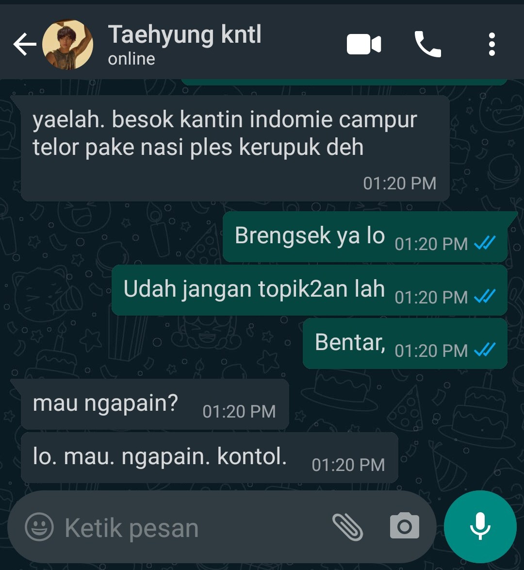 Greenslytaerin's tweet photo. taekook three tweet au

beginilah kawan kalo punya satu anggota yang sama dalam circle yang berbeda.

cw // strong words, harsh words, bad words https://t.co/Ra31axwwBn