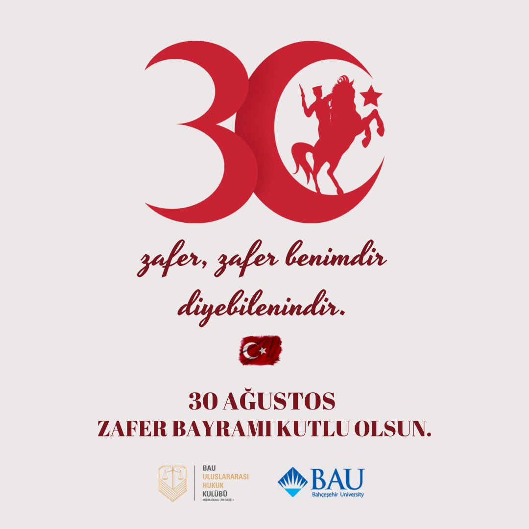 Bağımsız bir ulus devletin yaratıldığı, Cumhuriyetimizin temelinin atıldığı, demokratik, laik, çağdaş Türkiye yürüyüşünün başladığı gün olan ve 26 Ağustos günü başlayıp 30 Ağustos 1922’de zaferle sonuçlanan Başkomutanlık Meydan Muharebesinin 99. yıldönümünü kutluyoruz. 🇹🇷