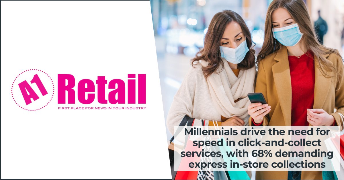 "UK consumers increasingly expect faster fulfilment through retailers’ click-and-collect services, with demand for express in-store collections driven by Millennials"

Find out in <a href="/A1RetailMag/">A1 Retail Magazine</a>'s article: hubs.li/H0W5CHr0
#delivery #retailer #omnichannel #millennials #order