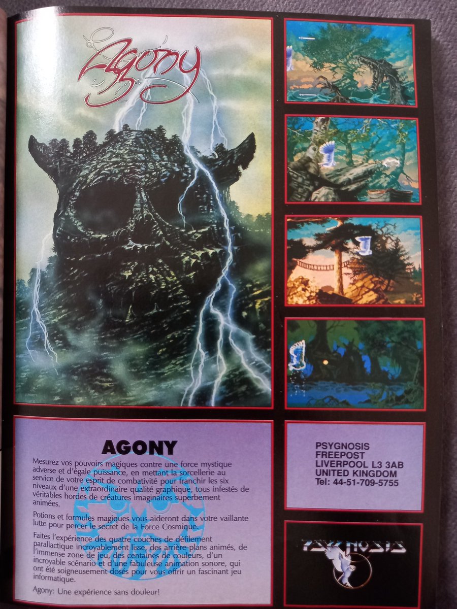 VClorto's tweet photo. Agony, Psygnosis,  1992.
Magnifique shoot'em up 😍
#RETROGAMING #amiga #atarist #microordinateur #psygnosis https://t.co/aedyzEcCBL