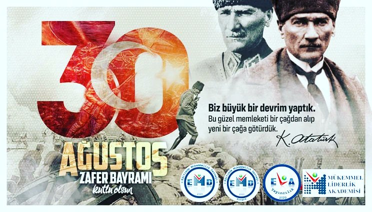 DernegiEgitimde's tweet photo. Küllerinden yeniden doğan  milletin, kanla, canla yazdığı büyük destan... 🇹🇷

30 Ağustos Zafer Bayramımız kutlu olsun. 🇹🇷

 #30AğustosBaşkumandanZaferi https://t.co/41YqgJ9luD