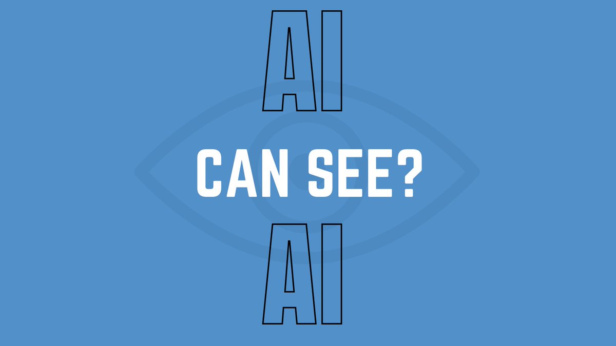 AI can see?
