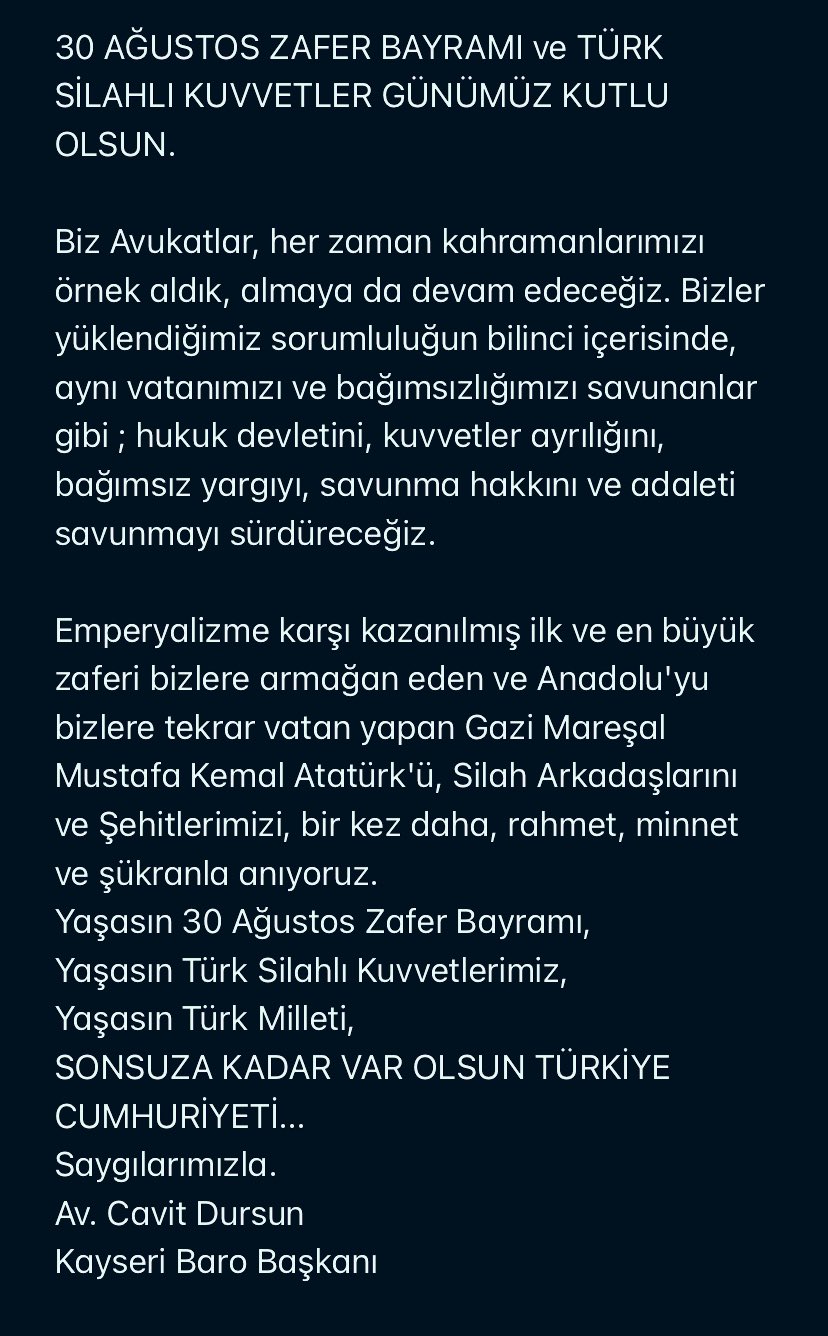 kayseri barosu kayseribarosu twitter