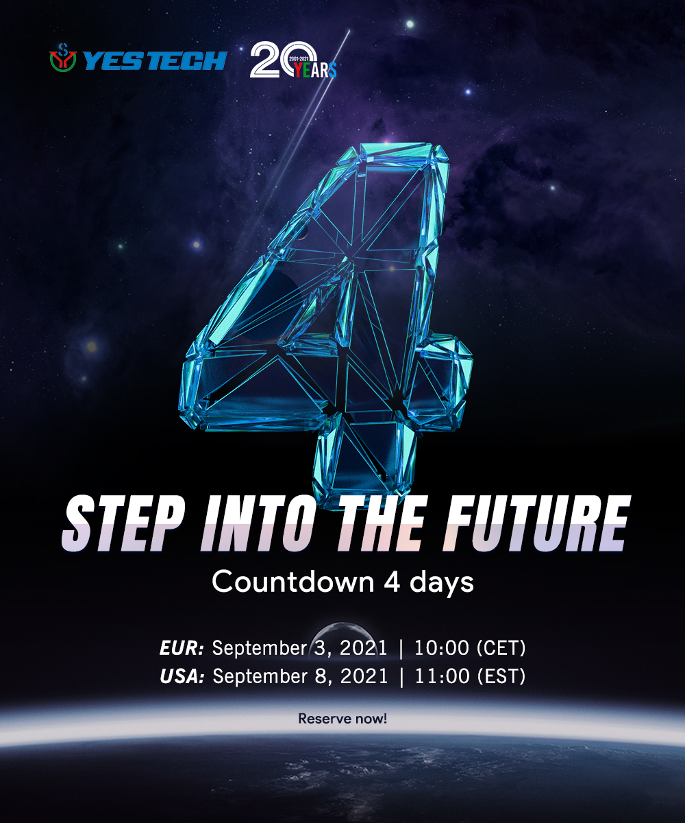 Countdown 4 days! YES TECH invites you to join the Online New Product Launch ✨STEP INTO THE FUTURE✨ at ⏰10:00(CET) on Sept. 3rd. Three fine pixel pitch #leddisplayscreen will be launched!
Click link to join us: live.polyv.cn/watch/2420246?…