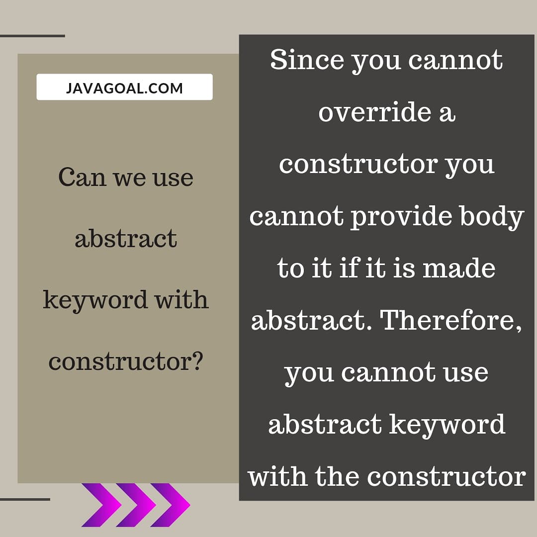GoalJava's tweet image. Want to read it in detail then click on link: javagoal.com/constructor-in…
#javadeveloper
#android
#javacode
#codinglife
#Coding
#devcommunity
#CodeNewbie
#CodeNewbies
#WomenWhoCode