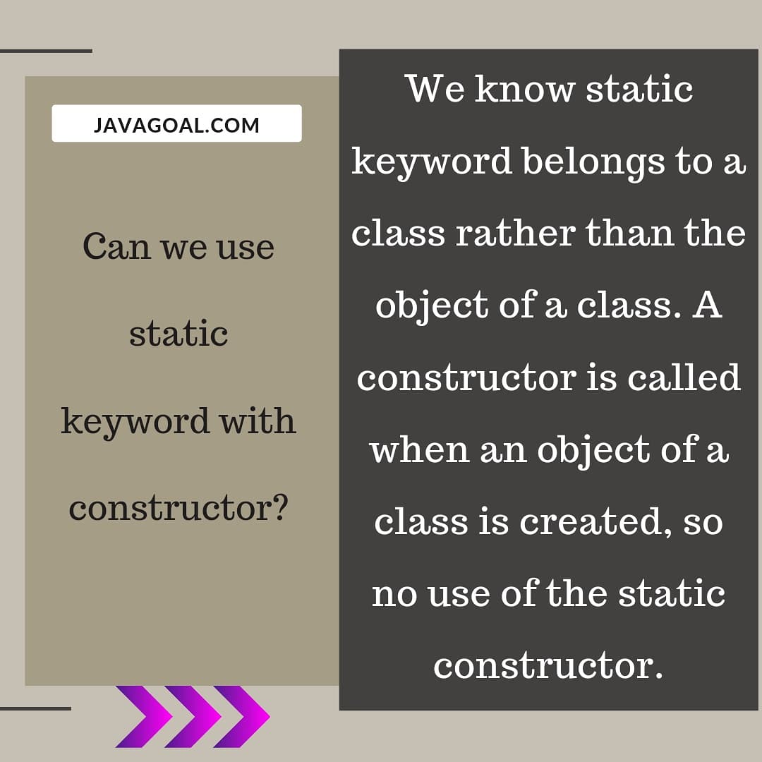 GoalJava's tweet image. Want to read it in detail then click on link: javagoal.com/constructor-in…
#javadeveloper
#android
#javacode
#codinglife
#Coding
#devcommunity
#CodeNewbie
#CodeNewbies
#WomenWhoCode
