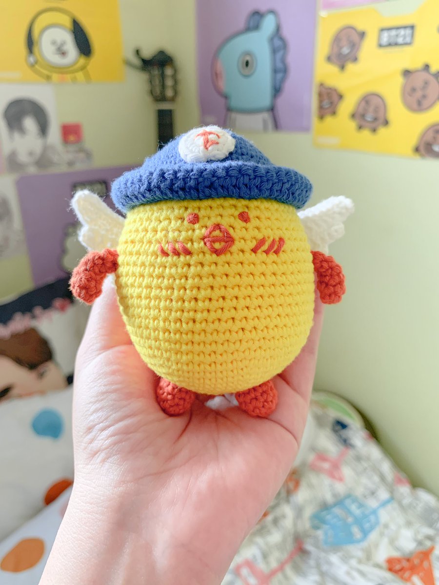 Ppuppu has a cute wings #roroha #astro #Amigurumi #zonakaryaid
