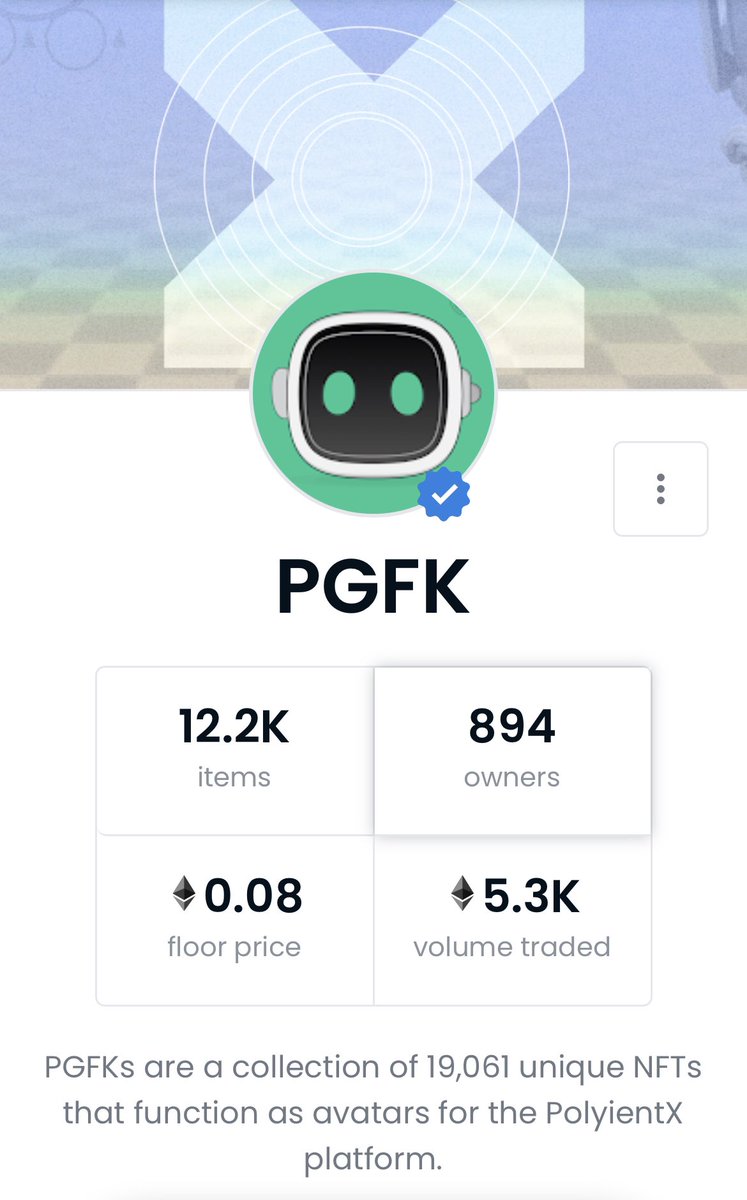 PolyientX's tweet photo. Things are about to get a whole lot more rare.

$PGFK https://t.co/Faf10ZJBO1