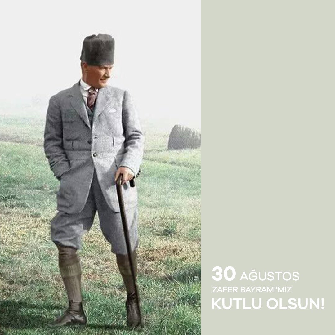 30 Ağustos Zafer Bayramı'mız kutlu olsun! 🇹🇷
