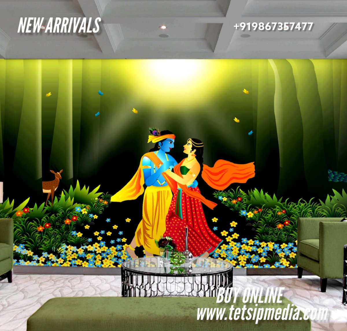 TetsipMedia's tweet photo. #Janmashtami
BUY ONLINE
Buy Online
https://t.co/3B6ZJoTQlU
+919867357477

#radhakrishna
#Wallpaper and #Canvas Prints Collection

Free Shipping to anywhere in India

#wallpaperlife #wallpaper #walldecor https://t.co/Hg1y2d2mYN