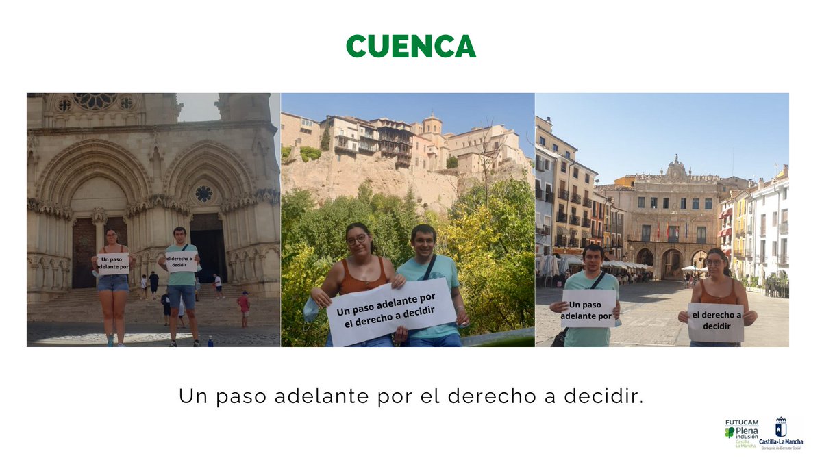 Futucam's tweet photo. #FUTUCAM Cuenca da un paso adelante por el derecho a decidir.
#DecidirPorDerecho #ReformaCodigoCivil
@AEF_tutelares https://t.co/Dj3Zj196Se