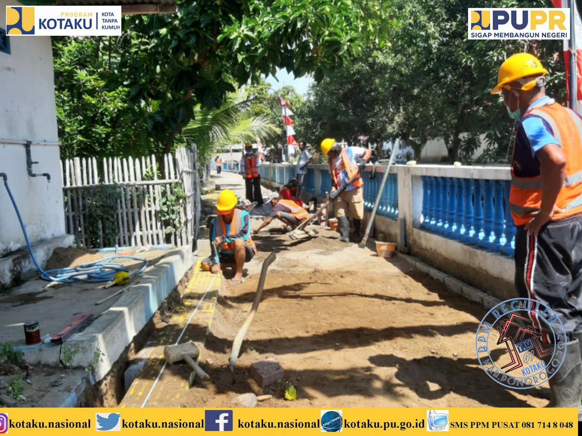 KPonorgo's tweet photo. Kegiatan KOTAKU BPM Reguler 2021 Kel.Bangunsari Kab.Ponorogo https://t.co/9EH8Ei107H