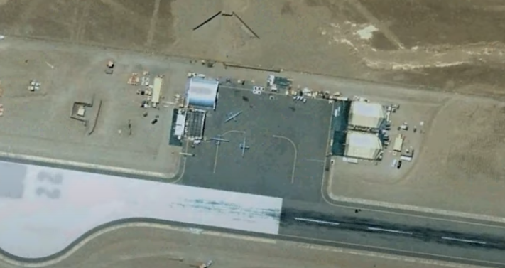 Audurle's tweet photo. #US drones stationed in #Pakistan's Shamsi Airbase, possible launching strikes against #ISIS_K targets in #Afghanistan. The recent air strike killed 9  non-combatant civilians. #Taliban condemned the first airstrike, calling it a 'clear violation of Afghan territory' https://t.co/1YJ3im2aoY