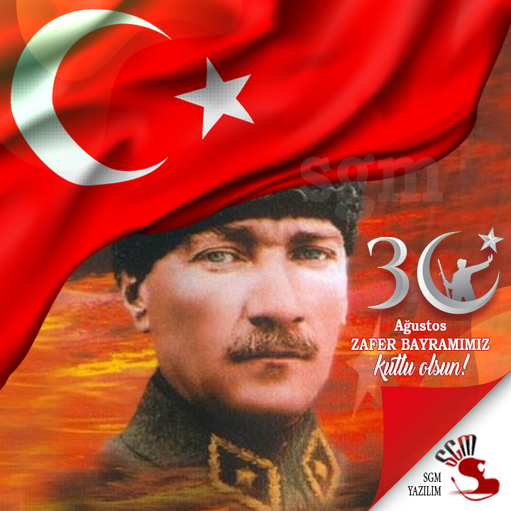 sgmyazilim's tweet photo. Bazı zaferler sonsuza dek kutlanır...
30 Ağustos Zafer Bayramımız Kutlu Olsun!

#sgmyazilim #konyaaltı #konyaaltiyazilim #yazilimfirmalari #yazılımşirketi #bilişimfirmaları #yazılımfirmaları #antalya #30ağustoszaferbayramı #30ağustoszaferbayramımızkutluolsun #zaferbayramı https://t.co/lHJ8Jr2Pkx