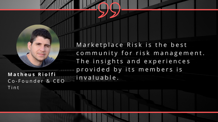 You heard it here first: we're the best!

Don't just take our word for it - read this glowing review of our Marketplace Risk Management Conference from <a href="/mriolfi/">Matheus Riolfi</a> of <a href="/heytint/">Tint</a> and then register now enjoy the insights for yourself ⬇️

marketplacerisk.com/event-details-… 

#marketplaces #technews