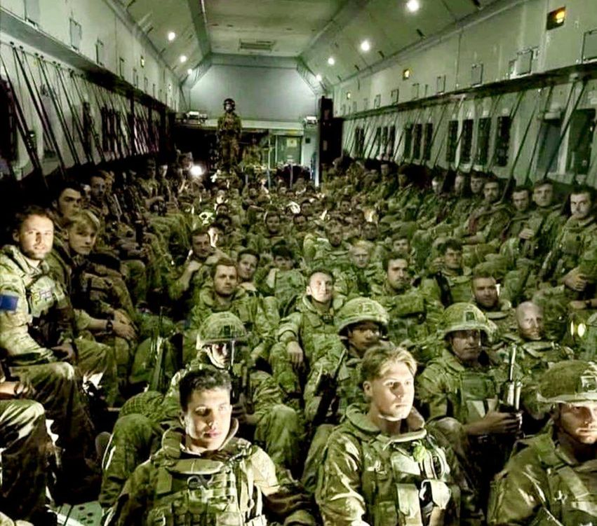 Reality check. British heroes returning from Afghanistan. Real heroes, not overpaid Footballers, Actors or reality soap stars.