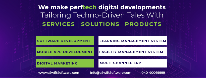 eSwiftSoftware's tweet image. We make Perftech Digital Developments
.
.
.
.
#eswift #eswiftsoftware #software #development #services #solutionsprovider #websitedevelopment #webdesign #digitalmarketing