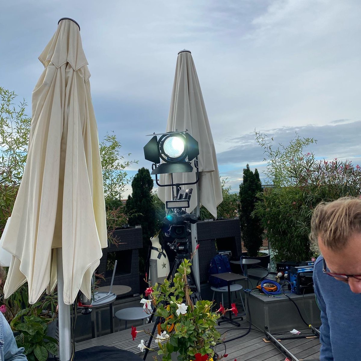 WolfgangSchall1's tweet photo. Mit diesem Ausblick starten wir heute in die ORF Steiermark-Sommergespräche. Den Auftakt machen wir mit @nswatek https://t.co/VFCLwmQlI4