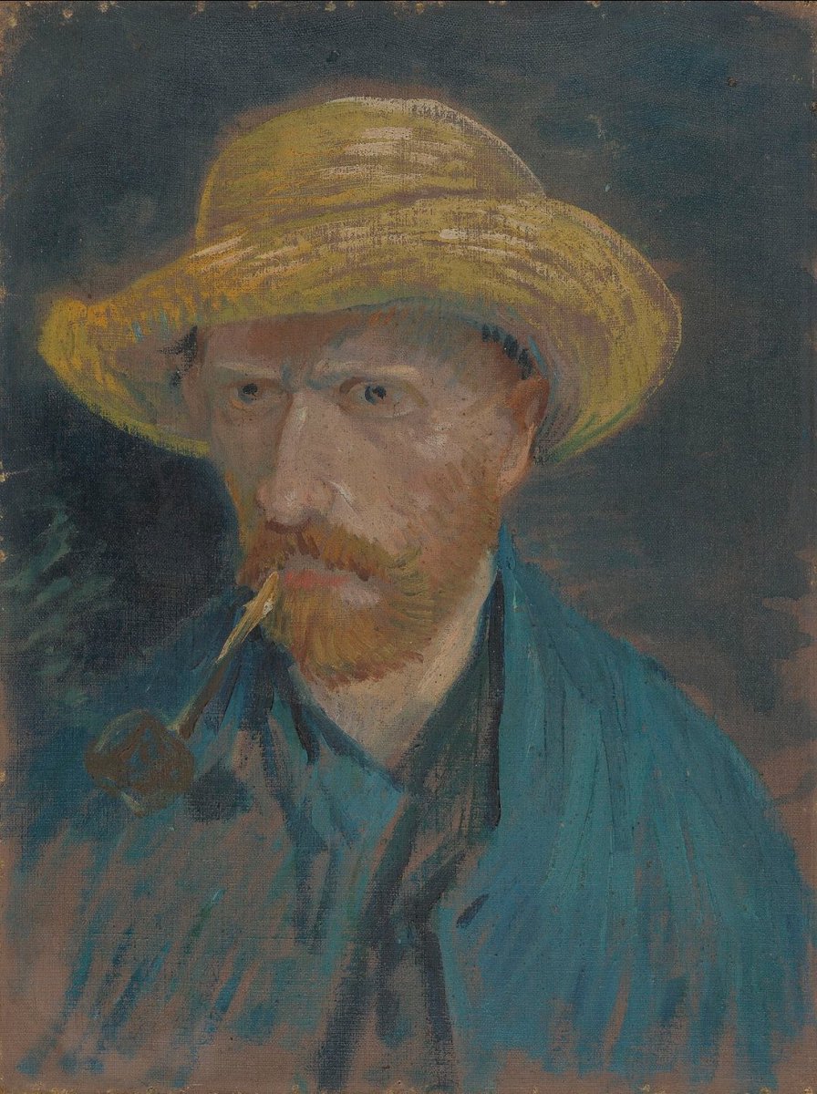 vangogh_daily's tweet photo. Autoritratto con cappello e pipa
Parigi, estate 1887 @vangoghmuseum 
#arte #vangogh https://t.co/abC3bwV1L2