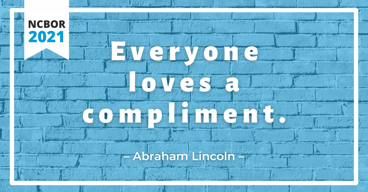 Speciaal voor professionals in de fysieke leefomgeving is de complimentenmuur in het leven geroepen. Om elkaar een positief duwtje in de rug te geven. Wie geef jij een compliment? bit.ly/3sVmzJg #NCBOR #compliment #openbareruimte #fysiekeleefomgeving