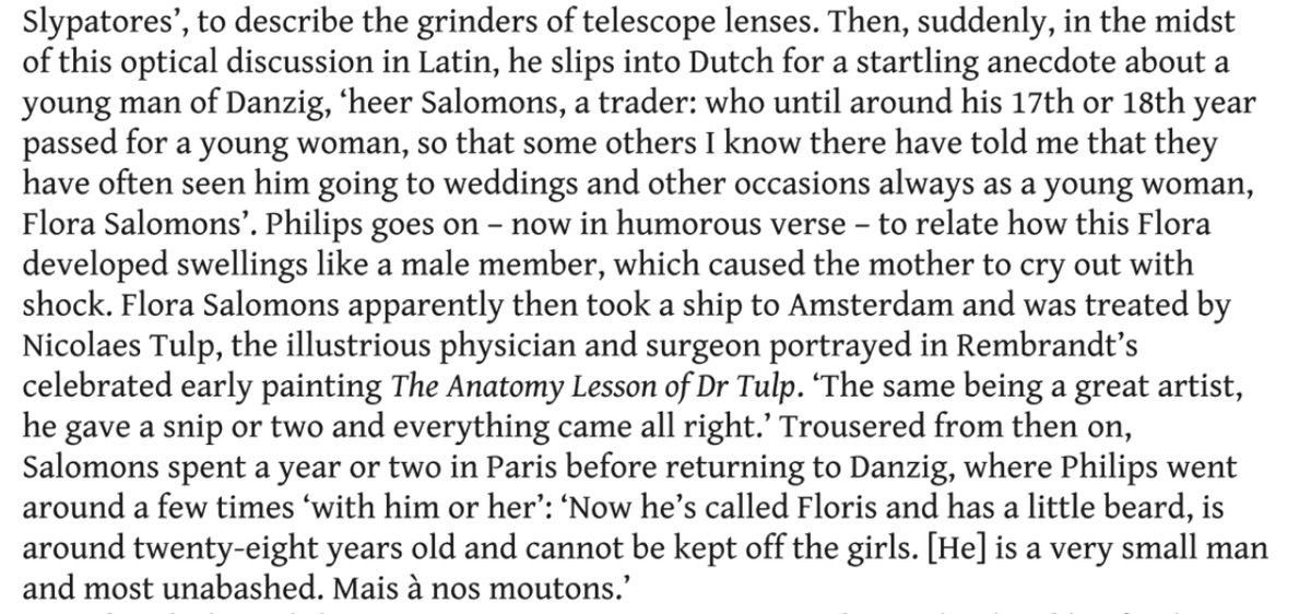 HoooAW's tweet photo. @gender_library @evanishistory Thanks for your interest. Sadly there’s little I can add. I have this précis of the story in my #DutchLight. The source (in Latin and Dutch) is here: https://t.co/KeeIWYJXsL
I looked for a mention in Tulp’s Observationes medicae, but found nothing. https://t.co/uTSAZtEQMY