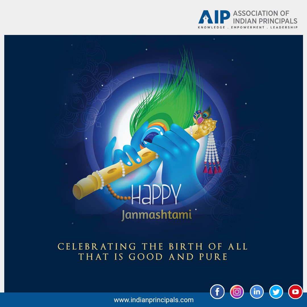 AIPrincipals's tweet photo. Happy Janmashtami!

#HappyJanmashtami #HappyJanmashtmi #krishnajanmashtami #lordkrishna #krishna #janmashtami2021 #janmashtmi2021 https://t.co/uCwOLSyhr4