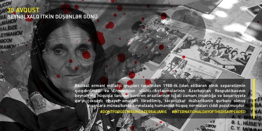 #DontForgetMissingAzerbaijanis
#InternationalDayoftheDisappeared
