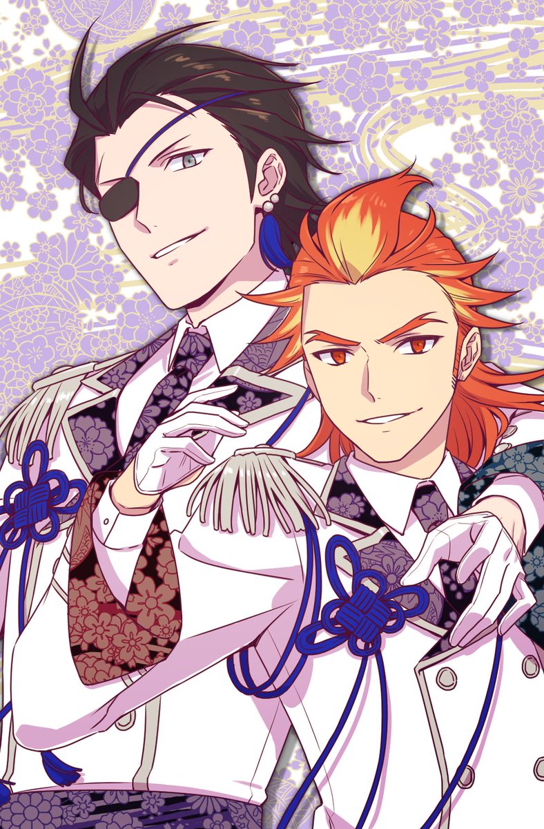 期間限定マロリク 加賀絢爛歌謡祭の玄武と朱雀 深威のイラスト