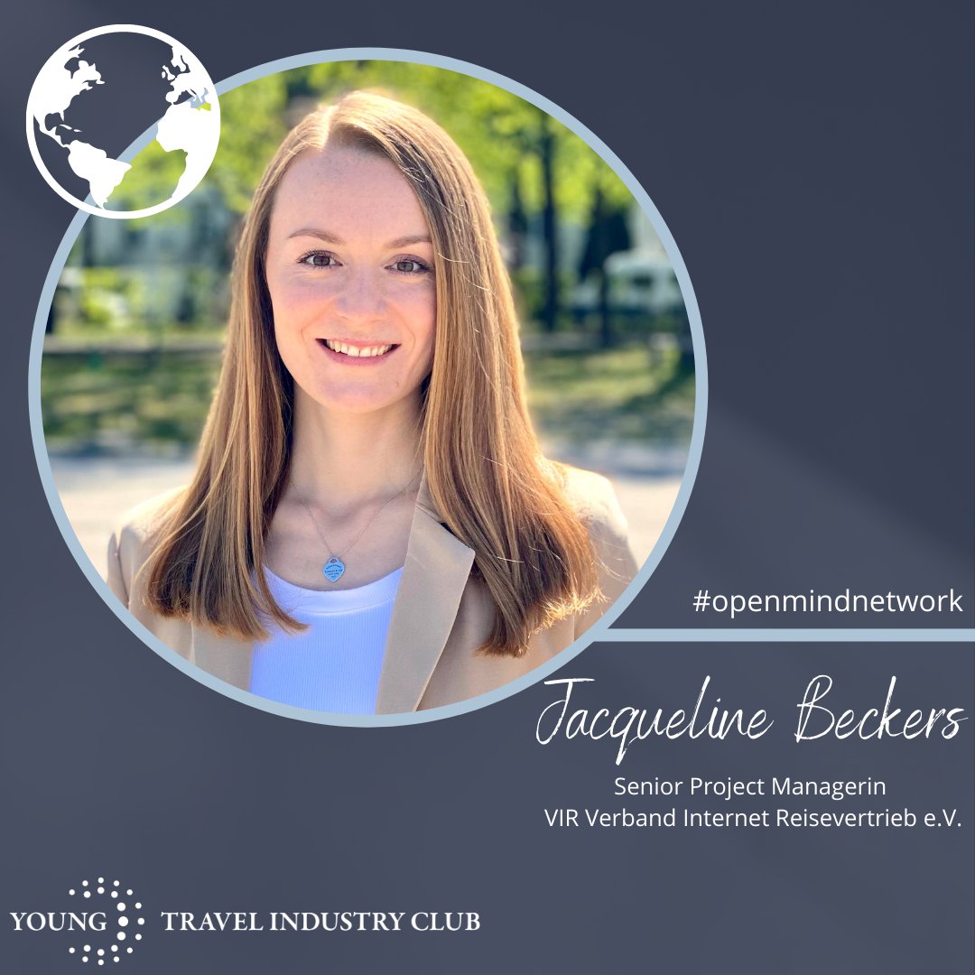 TIC_Deutschland's tweet image. Wir heißen Jacqueline Beckers, unser neues Young TIC Mitglied im Club der Open Minds, herzlich willkommen! 🎉
„Ich bin überzeugt, dass unsere Branche gestärkt aus der Krise hervorgeht &amp;amp; freue mich meine Leidenschaft für den Tourismus weiterhin zu teilen.“🥳

#tic #openmindnetwork